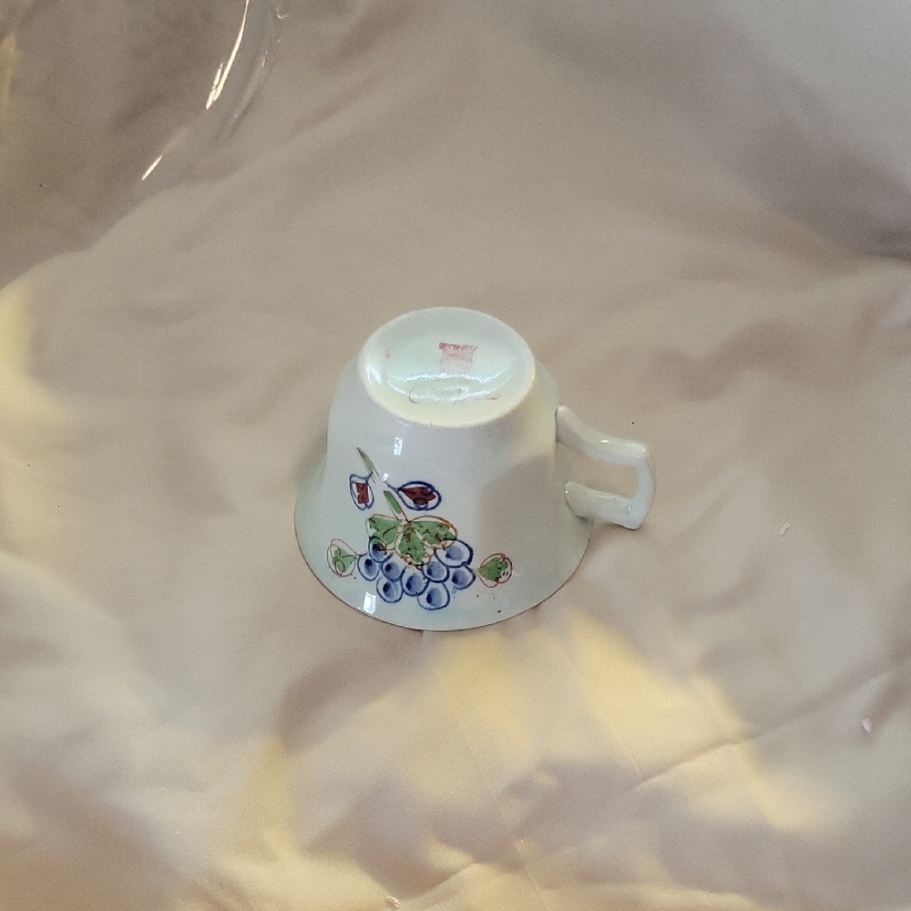 Teacup Vintage Floral Ceramic Teacup Calyx Ware